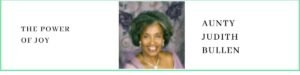 Aunty Judith talks about the power of joy