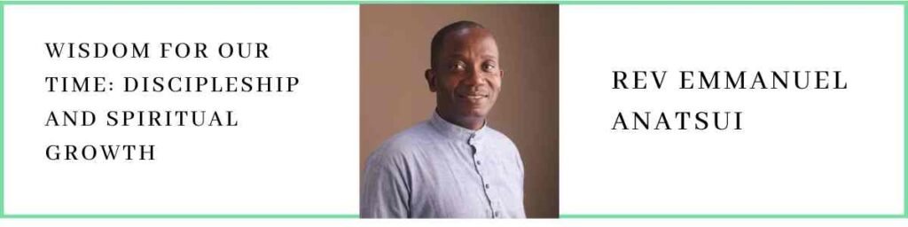 Rev Emmanuel talks about Wisdom for Our Time: Discipleship and Spiritual Growth