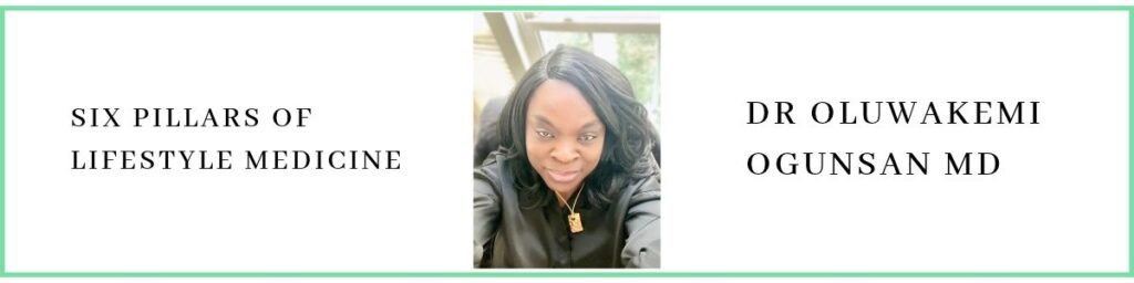 Dr Oluwakemi Ogunsan MD talks about the six pillars of lifestyle medicine